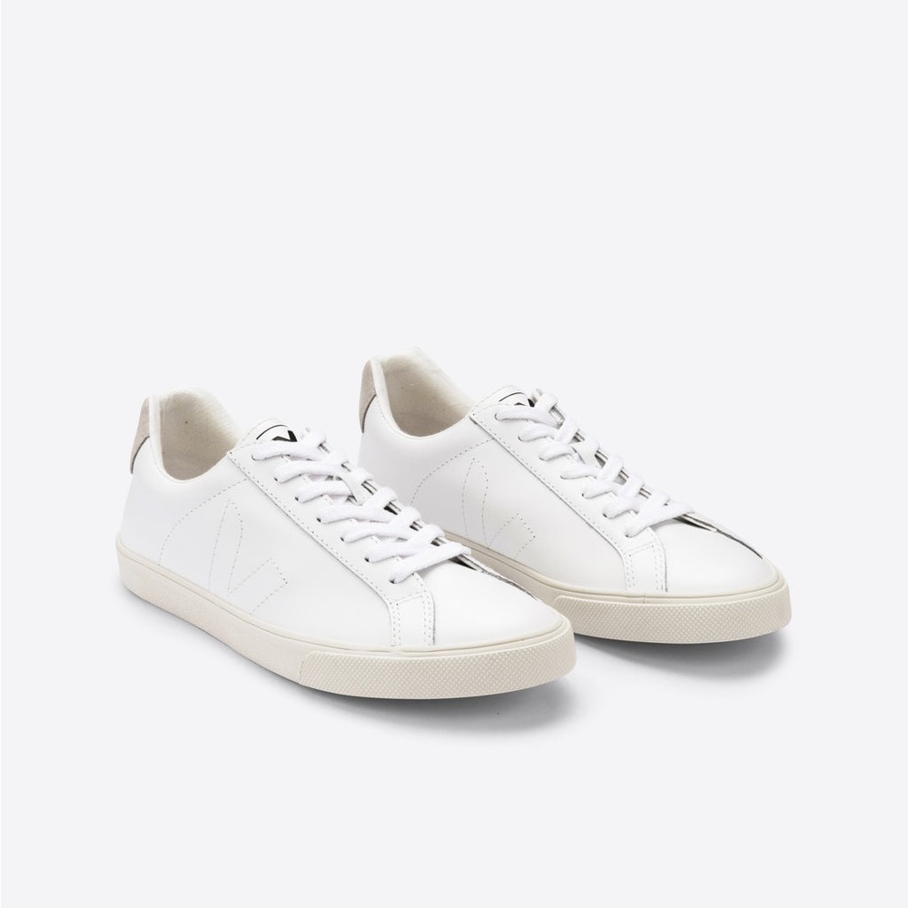 VEJA Women’s Esplar Leather Sneaker— Extra White